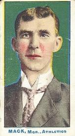 1910 Nadja Caramels Philadelphia Athletics (E104-1) #NNO Connie Mack Front