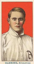 1910 Nadja Caramels Philadelphia Athletics (E104-1) #NNO Rube Oldring Front