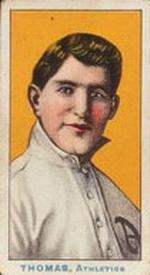 1910 Nadja Caramels Philadelphia Athletics (E104-1) #NNO Ira Thomas Front