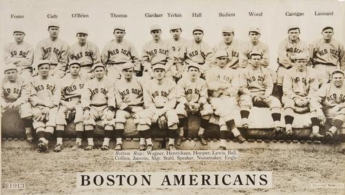 1913 Fatima Teams Premiums (T200) #NNO Boston Red Sox Team Photo Front