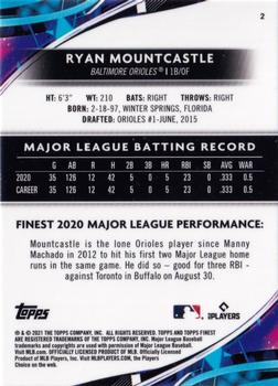 2021 Finest #2 Ryan Mountcastle Back