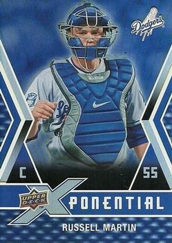 2009 Upper Deck X - Xponential #X-RM Russell Martin Front