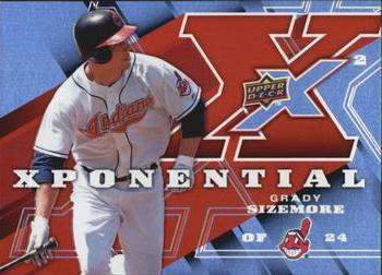 2009 Upper Deck X - Xponential 2 #X2-GS Grady Sizemore Front