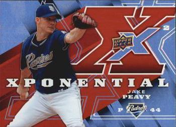2009 Upper Deck X - Xponential 2 #X2-PE Jake Peavy Front