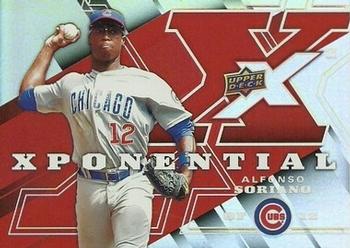 2009 Upper Deck X - Xponential 2 #X2-AS Alfonso Soriano Front