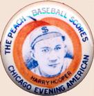 1923 Chicago Evening American Pins #NNO Harry Hooper Front