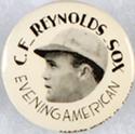 1930 Chicago Evening American Pins #NNO Carl Reynolds Front