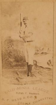 1888 S.F. Hess California League Minors (N338-1) #NNO Jocko Flynn Front