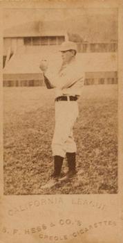 1888 S.F. Hess California League Minors (N338-1) #NNO Joseph Noonan Front