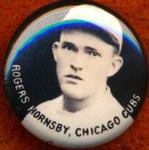 1930 Philadelphia Badge Pins #NNO Rogers Hornsby Front
