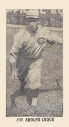 1931 W-UNC Strip Cards (W-UNC) #18 Adolfo Luque Front