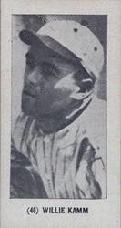 1931 W-UNC Strip Cards (W-UNC) #40 Willie Kamm Front