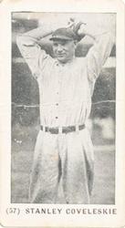 1931 W-UNC Strip Cards (W-UNC) #57 Stan Coveleski Front