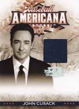 2008 Donruss Threads - Baseball Americana Materials #BA-26 John Cusack Front
