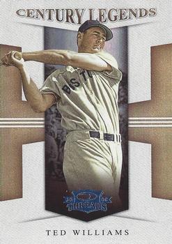 2008 Donruss Threads - Century Legends Century Proof #CL-4 Ted Williams Front
