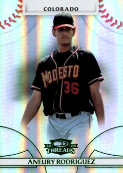 2008 Donruss Threads - Century Proof Green #59 Aneury Rodriguez Front