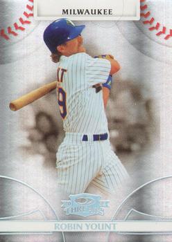 2008 Donruss Threads - Century Proof Silver #29 Robin Yount Front