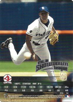 2004 MLB Showdown - Promos #P35 Jake Peavy Front