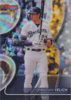 2020 Bowman's Best - Refractor #9 Christian Yelich Front