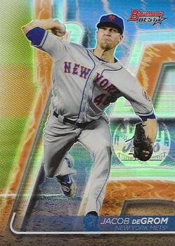 2020 Bowman's Best - Refractor #29 Jacob deGrom Front