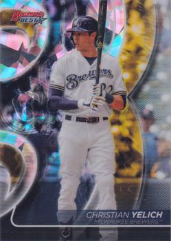 2020 Bowman's Best - Atomic Refractor #9 Christian Yelich Front