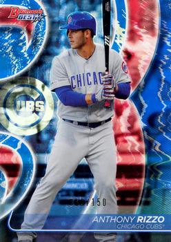 2020 Bowman's Best - Blue Refractor #8 Anthony Rizzo Front