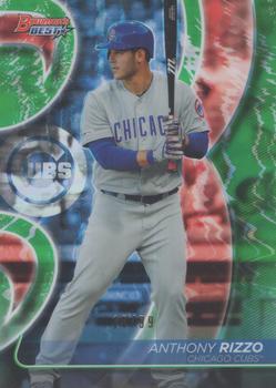 2020 Bowman's Best - Green Refractor #8 Anthony Rizzo Front