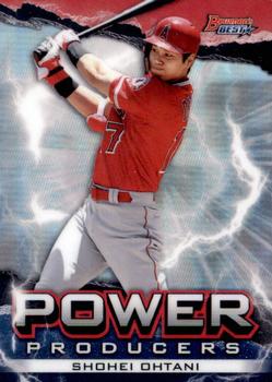 2020 Bowman's Best - Power Producers #PP-SO Shohei Ohtani Front