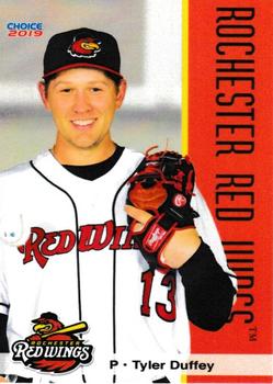 2019 Choice Rochester Red Wings #10 Tyler Duffey Front
