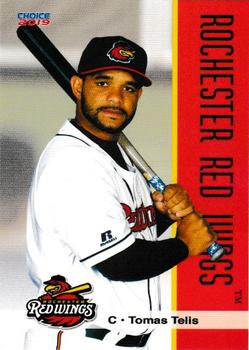 2019 Choice Rochester Red Wings #19 Tomas Telis Front