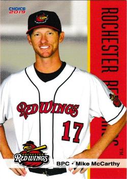 2019 Choice Rochester Red Wings #27 Mike McCarthy Front