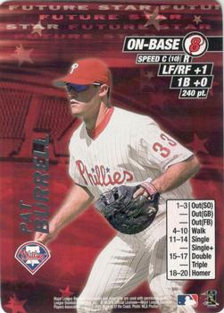 2001 MLB Showdown Unlimited - Future Stars #2 Pat Burrell Front