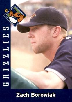 2011 Gateway Grizzlies #NNO Zach Borowiak Front