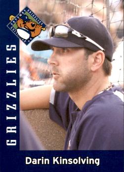 2011 Gateway Grizzlies #NNO Darin Kinsolving Front