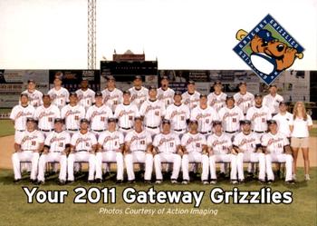 2011 Gateway Grizzlies #NNO Team Photo Front