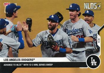 2020 Topps Now Postseason Los Angeles Dodgers - Gold Bonus #LAD-2 Los Angeles Dodgers Front