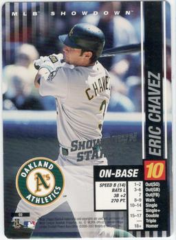 2002 MLB Showdown - Showdown Stars Promos #3 Eric Chavez Front
