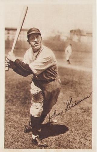 1931 Chicago Cubs Picture Pack #NNO Charlie Grimm Front