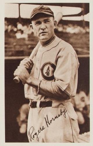 1931 Chicago Cubs Picture Pack #NNO Rogers Hornsby Front