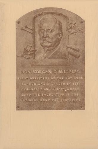 1936-39 Hall of Fame Postcards #NNO Morgan Bulkeley Front