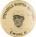 1904 Stenzel's Rooter Cincinnati Reds Pins #NNO Bob Ewing Front