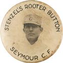 1904 Stenzel's Rooter Cincinnati Reds Pins #NNO Cy Seymour Front