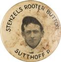 1904 Stenzel's Rooter Cincinnati Reds Pins #NNO Jack Sutthoff Front