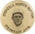 1904 Stenzel's Rooter Cincinnati Reds Pins #NNO Harry Steinfeldt Front
