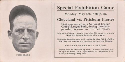 1913-14 Cleveland Naps Postcards  #NNO Joe Jackson Back