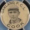 1912 Whitehead & Hoag Pacific Coast League Pins (PM5) #NNO Al Cook Front