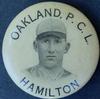 1912 Whitehead & Hoag Pacific Coast League Pins (PM5) #NNO Joseph Hamilton Front