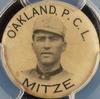 1912 Whitehead & Hoag Pacific Coast League Pins (PM5) #NNO Carl Mitze Front