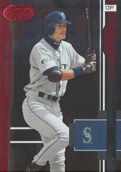 2003 Leaf - Leaf Certified Previews Mirror Red #LC-8 Ichiro Front