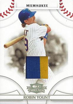 2008 Donruss Threads - Jerseys Prime #29 Robin Yount Front